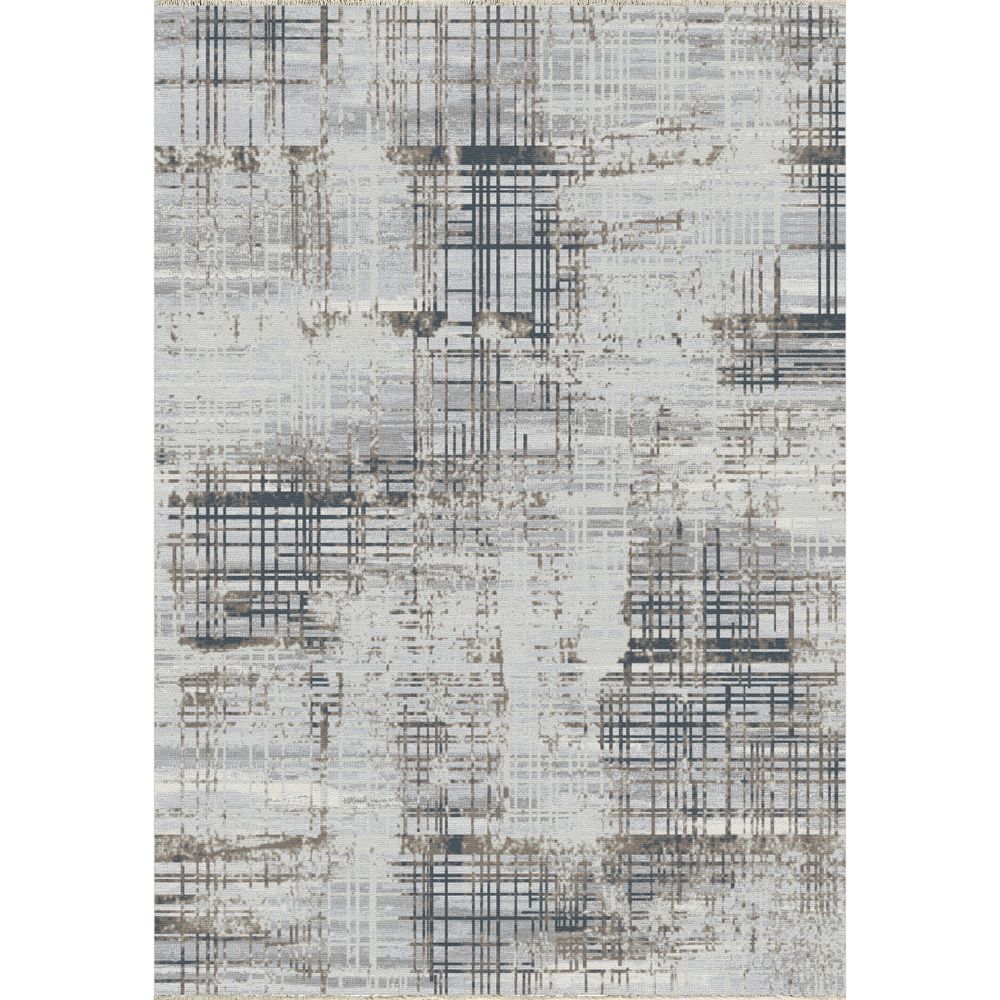 Dynamic Rugs 7962-980 Wingo 5.3X7.7 Rectangle Rug in Grey Taupe  